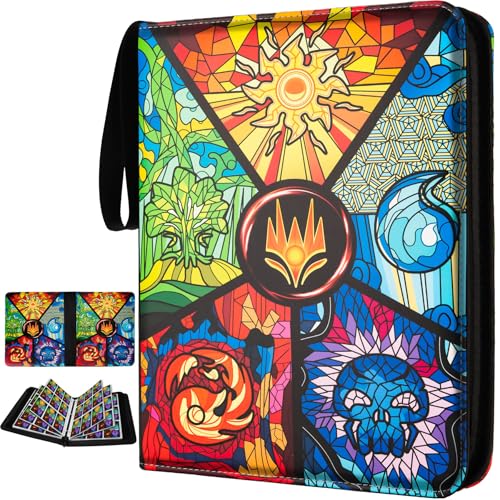 9 Pocket Card Binder for MTG YGO PTCG - Holds 900 Cards, Premium Organizer MTG-5