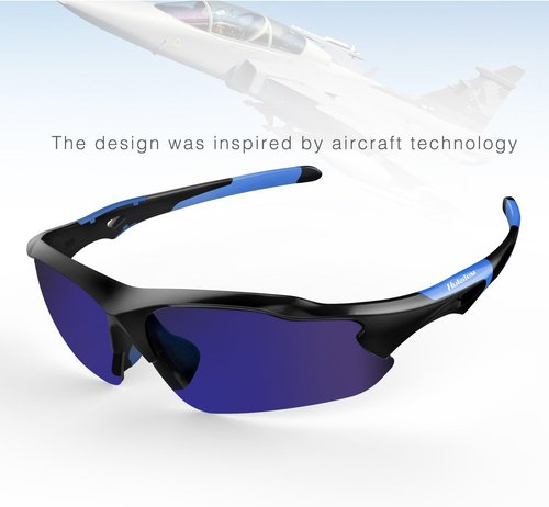 Blade Sport Polarized Sunglasses - Stylish UV Protection for Men & Women | Ideal for Running & Golf