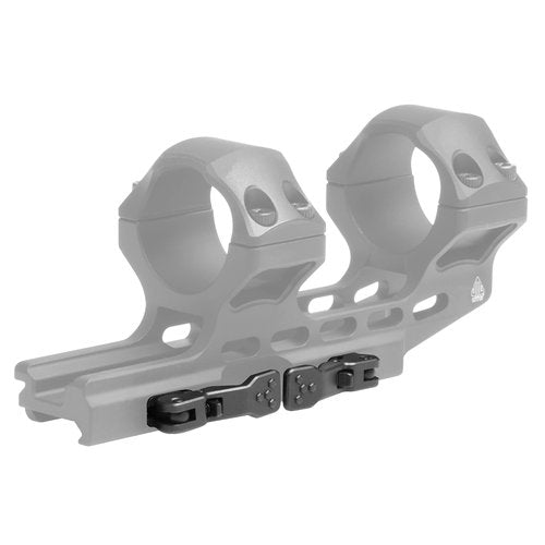 UTG ACCU-SYNC QR 30mm, High Pro, 34mm Offset Scope Mount Black