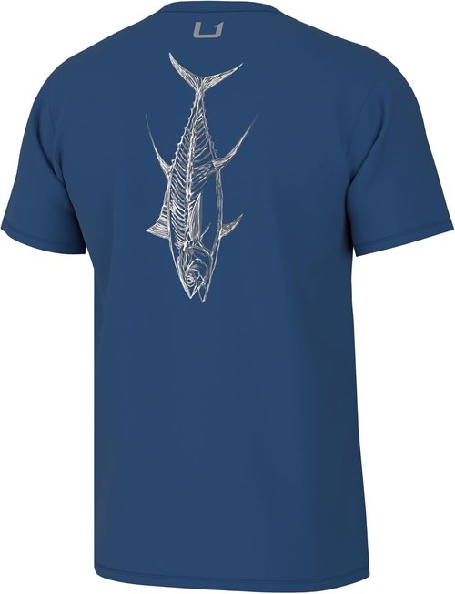 HUK Men's Fishing Tee - Performance Short Sleeve, Quick-Dry Fabric for Ultimate Comfort
