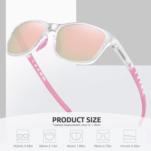 MEETSUN Polarized Sports Sunglasses - UV400 Protection for Driving, Running, Cycling & Fishing