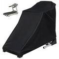 ZUDKSUY Unfolded Walking Treadmill Cover 210D 78.7x37.4x59.1 Oxford Fabric Waterproof Cover Black Walking Pad Cover in Non-Folded Condition(Non-Folding)