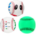 Skiennix Pitching Grip Trainers - 3-Piece Set with 2 Training Baseballs & Glow in the Dark Ball for Beginners