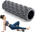 Foam Roller - 15-Inch Deep Tissue Massager for Muscle Relief & Myofascial Release | Gray