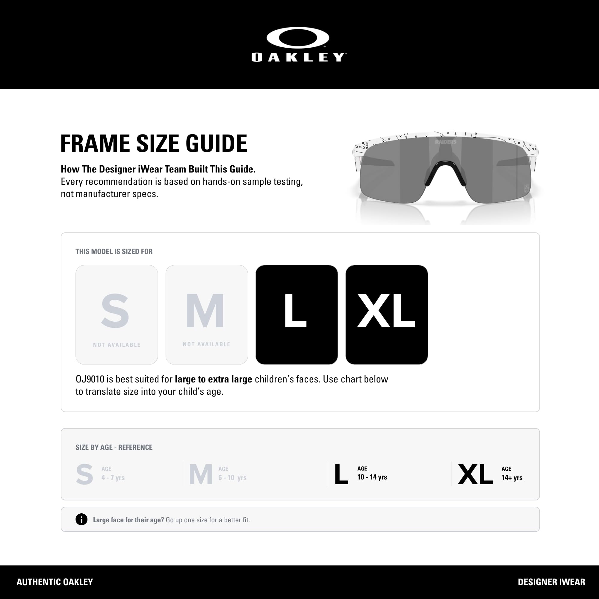 Oakley OJ9010 Resistor Sunglasses, White/Prizm Black, 23 mm
