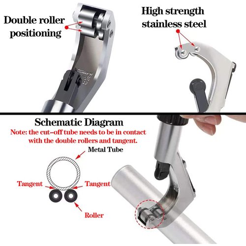 CYCEARTH Bicycle Pipe Cutter MTB Fork Tube Cutting Road Bike Headset Seatpost Handlebar Stem Crossbar Steerer Repair Tools