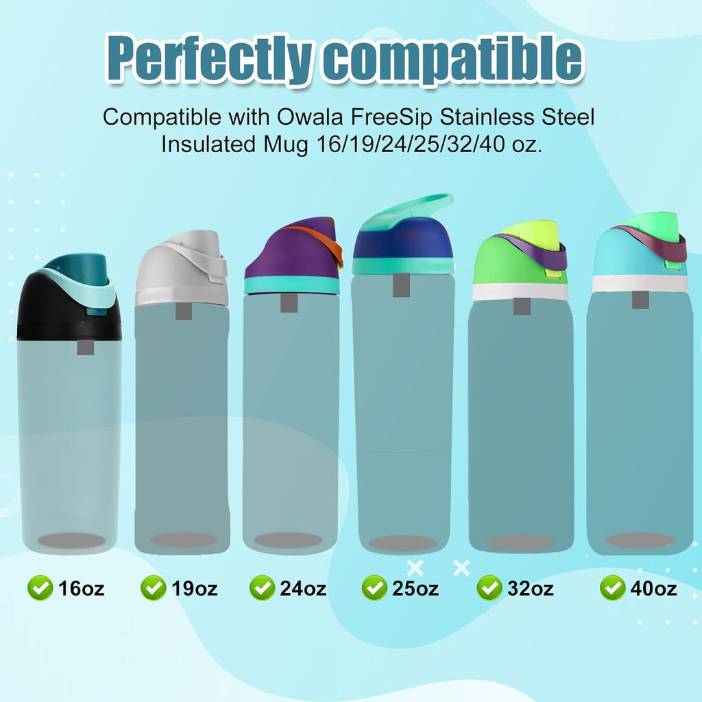 Owala | 2-Pack Bottle Seal Rings & Replacement Stoppers - BPA-Free Silicone O-Ring for 24oz & 32oz Bottles