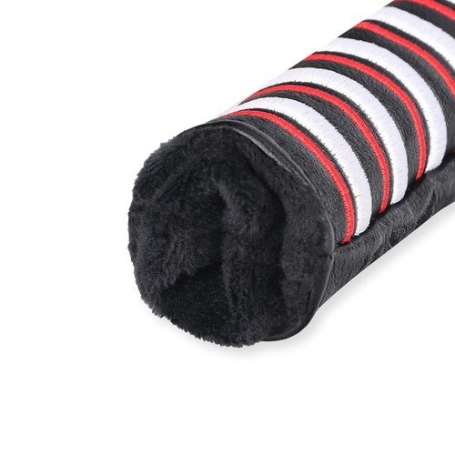 Craftsman Golf USA US Flag Clover Leather Black Alignment Stick Cover Case Holder