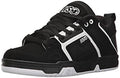 DVS Men's Comanche Shoe, Black/White Nubuck, 5.5 Medium US