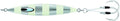 Daiwa Jig Saltwater SA-SK250G06 Saltiga SLK Metaljig, 9oz, 9/0 Assist Hooks, Zebra, Multi, One Size