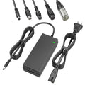 42V 2A Electric Scooter Charger with 6 in 1 Plugs for 36V Lithium Battery Electric Bike Charger Device