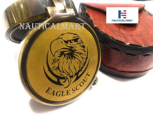 Eagle Compass Engraved Vintage Ship Functional Gift Compass Baptism Collectible Gift, Perfect for Christmas & Holiday Gifting