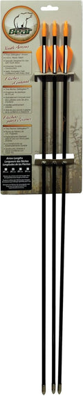 Bear Archery Youth Safety Glass Arrows - Durable Fiberglass Design with Pre-Fletched Vanes & Nocks Included