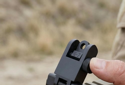 Flip Up Sights Airsoft Sights Low Profile Design Rapid Transition Front and Rear Hunting Gun Accessories Sights 15accessories(Black 45 Degree flip up Sight)