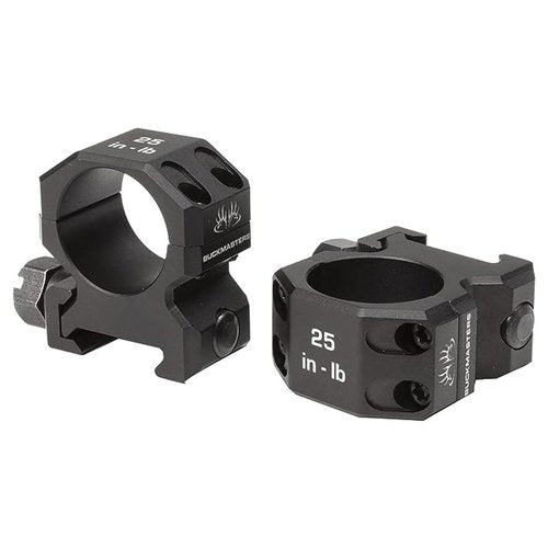 SIG SAUER 1 in Buckmasters Aluminum Durable Lightweight Easy-to-Install Tactical Rifle Scope Ring Set, High, 1.12 in