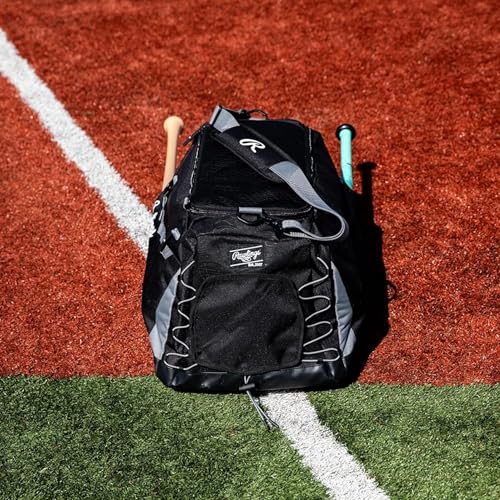 Rawlings MACH Hybrid Baseball & Softball Equipment Bag - Black
