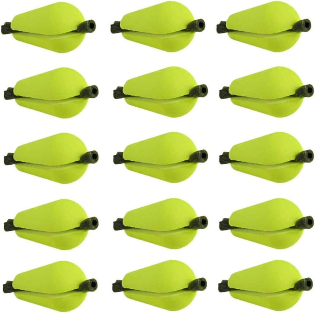 Skiennix Foam Teardrop Strike Indicators - 15 Pack Fishing Bobbers for Fly Fishing Accessories