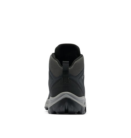 Columbia Mens Transverse Waterproof Hiking Boot, Black/Titanium Grey Steel, 10