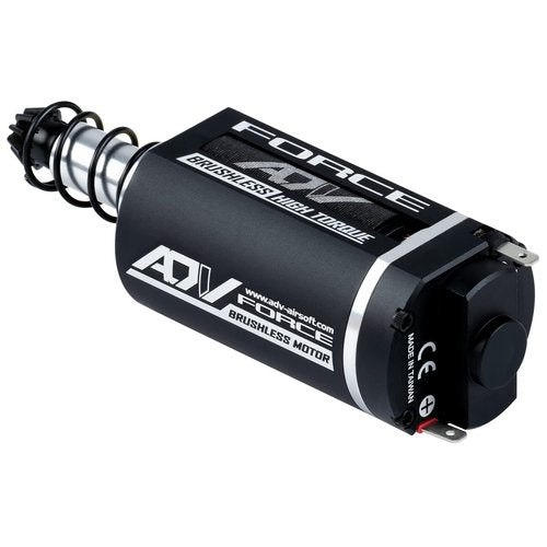 ADV-AIRSOFT Brushless Motor for AEG, CNC Motor for 7.4V-11.1V LiPo (High Torque, Short)