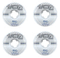 Ricta Skateboard Wheels 53mm Knibbs Reflective Naturals Wide 99A White
