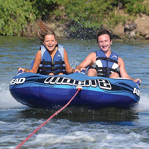 2 Person Airhead Mach Towable Tube for Boating Water Tubing - Cockpit Design