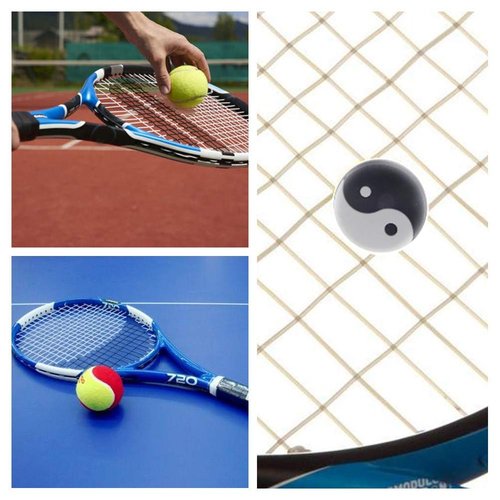 NB 12 Pcs Tennis Vibration Dampeners Silicone Racket Shock Absorbers Tennis Racket Accessories for Tennis Players