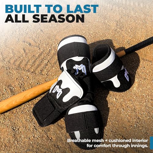 Youth Black MediCaptain TripleGuard Baseball Protection Kit Hand Elbow Leg Guards