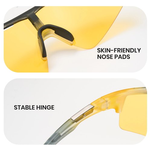 Cyxus Polarized Sunglasses for Men - Lightweight Golf Sun Glasses for Mens, Sunglasses for Men Polarized, Mens Sunglasses Polarized UV Protection for Fishing Cycling Driving Running Golf P1569