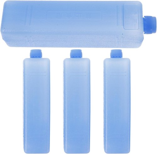 Homoyoyo Reusable Ice Pack - 4 Pack Freezer Packs for Coolers & Lunch Boxes | Blue Color