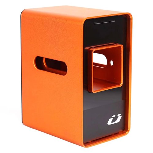 Kuat Rack Dock | Sturdy Versatile Easy to Mount Rack Station for 2" & 1.25" Hitch - Up to 115 LBS Weight Capacity | Hardware Included, Orange
