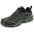 Kahtoola MICROspikes Footwear Traction for Winter Trail Hiking & Ice Mountaineering - Forest Green - Large