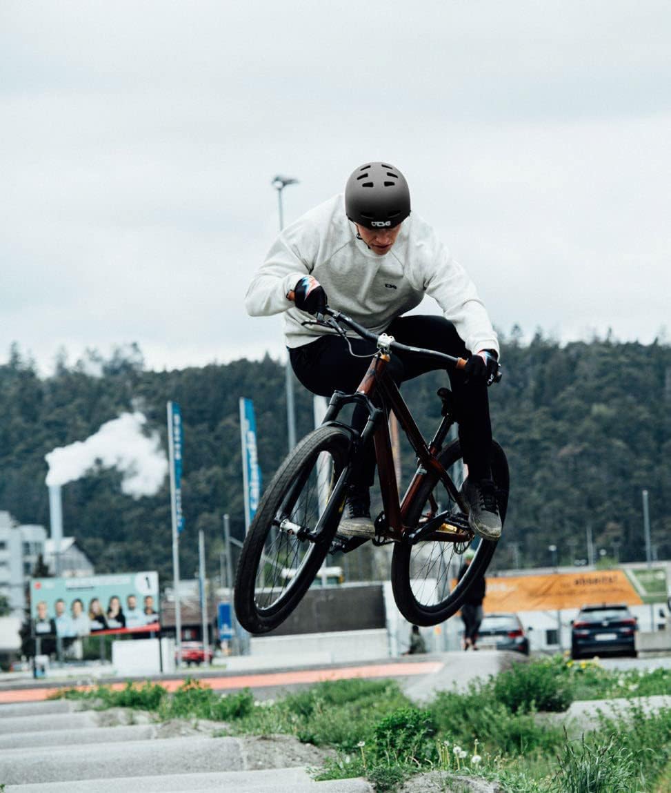 TSG Evolution Bike & Skate Helmet - Triple Certified Safety for Cycling, BMX & Skateboarding | Swiss Design