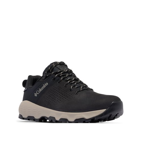 Columbia Mens Newton Nimble Leather, Black/Kettle, 11