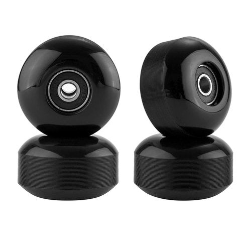 TLHB Skateboard Truck,Skateboard Wheels 52mm Suitable for Skateboarders,Fits 7.5-8" Deck，Skateboard Bearings,Skateboard Pads,Durable Skateboard Hardware Combo Starter Kit-Black