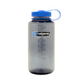 Nalgene Sustain Tritan BPA-Free Water Bottle Made with Material Derived from 50% Plastic Waste, 32 OZ, Wide Mouth,Smoke Grey
