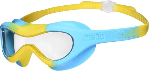 ARENA Kids Spider Swim Mask - Anti-Fog Non-Mirror Lens for Ages 2-5 | Easy Strap & Wide View Fit