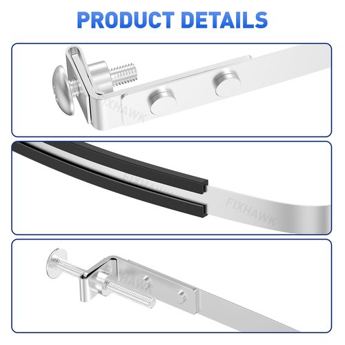 Rear Fuel Strap Kit for Club Car DS & Carryall 1992-2015 Gas Golf Cart , Replace OEM # 1014928