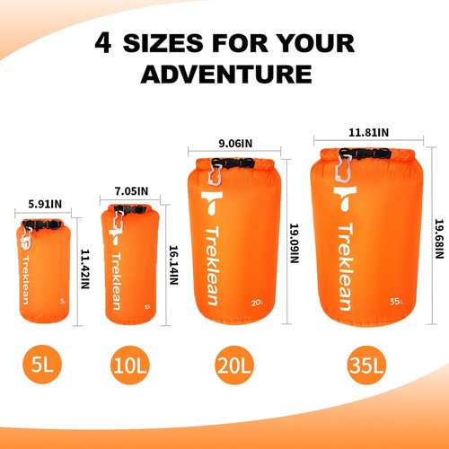 Dry Bag by [Brand Name] - Waterproof Floating Lightweight Roll Top Sack for Kayaking, Rafting, Camping & More