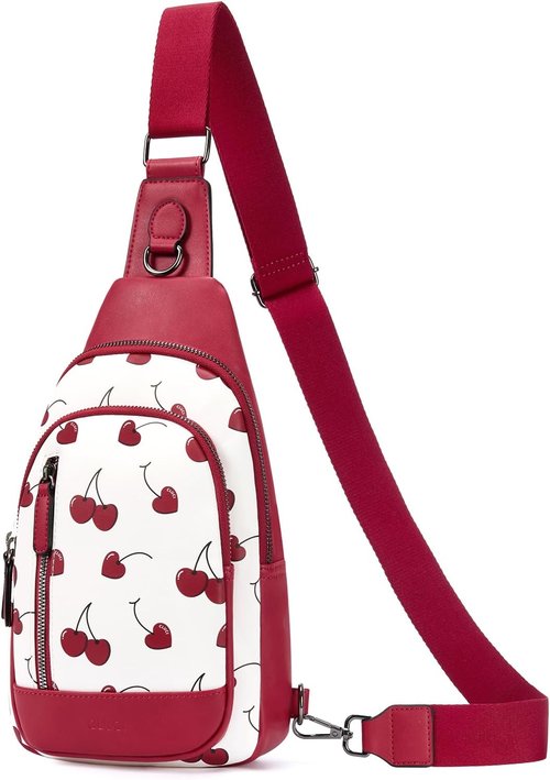 CLUCI Leather Crossbody Bag - Stylish Sling Backpack for Women & Men | Perfect Birthday Gift