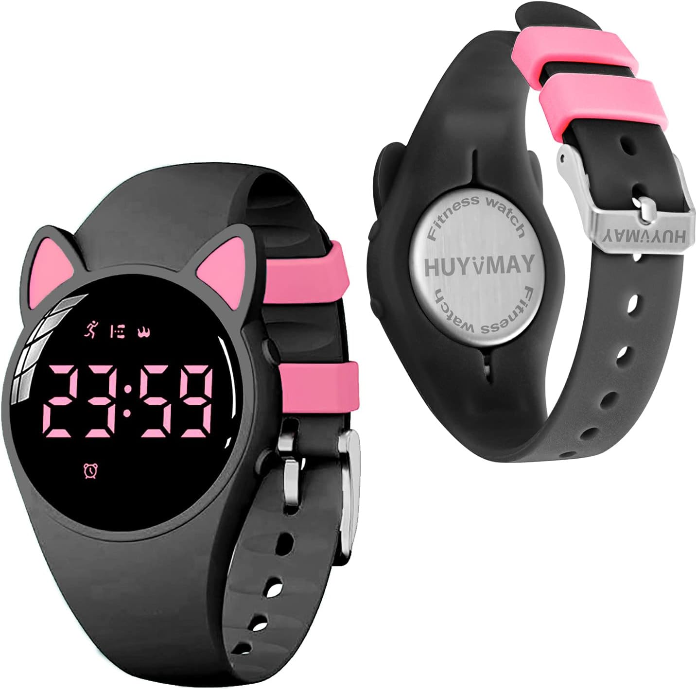 Skiennix Fitness Tracker Watch - IP68 Waterproof Pedometer with USB Charge & Alarm | Ideal for Kids & Teens