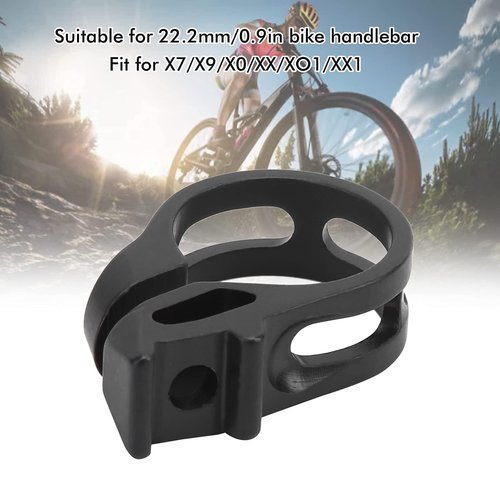 Bike Shifters Clamp 22.2mm Aluminum Alloy Bicycle Clamp Brake Shifter Clip Trigger Assembly for SramX7/X9/X0/XX/XO1/XX1 Mountain Bike Accessory
