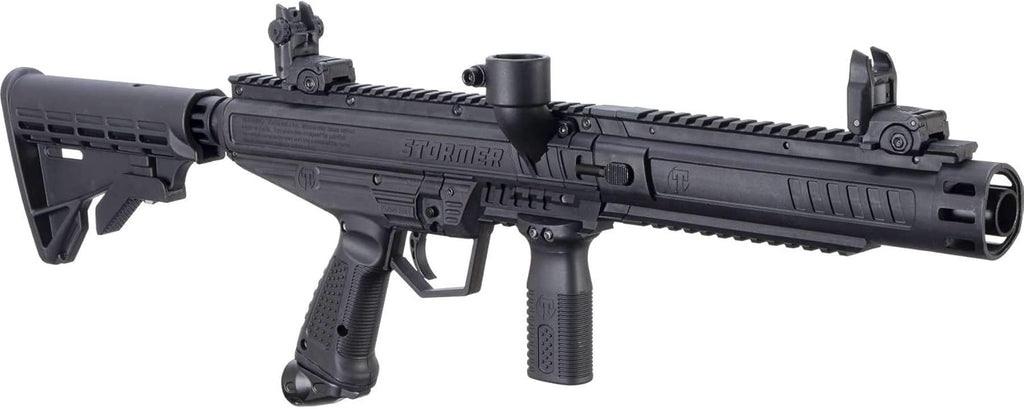 Tippmann Stormer Tactical Marker - Sleek Black Design for Enhanced Performance