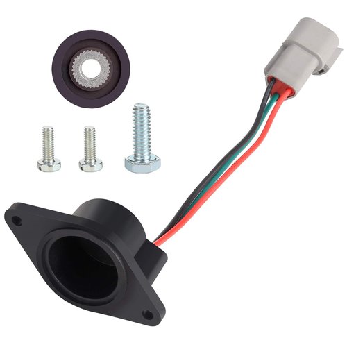 10L0L Golf Cart Club Car Speed Sensor With High Speed Magnet - Fit 48V Club Car DS and Precedent 2004 Up Electric Models, OEM# 102704901, 102265601 (4-6 Mph Increase)