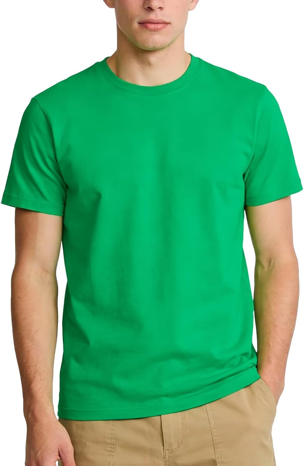 Silenroar Men's Crewneck T-Shirts - Soft Basic Tees in Relaxed Fit | Comfortable Everyday Wear
