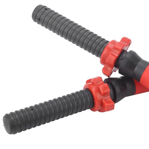 KAKAKE Dumbbell Bars, Weight Lifting Dumbbell Handles Star‑Shaped Lock Nut Fixed Whole Body Muscle Training for Gym for Fitness Training