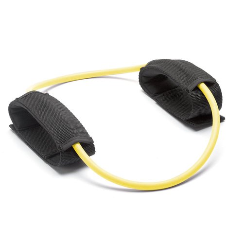 Merrithew Strength Tubing - Ankle, Regular Resistance (Lemon), 35 inch / 89 cm Diameter