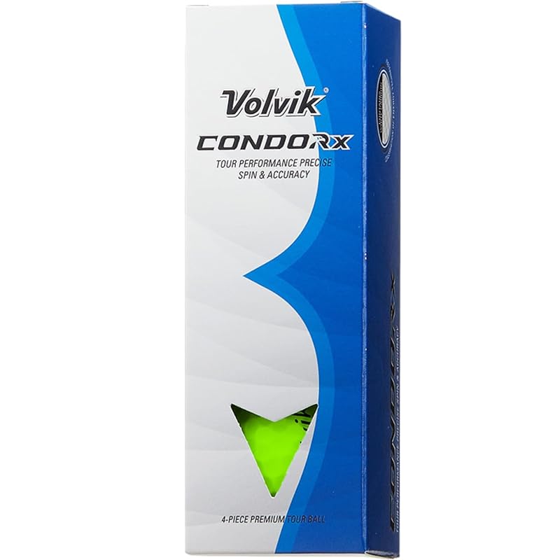Volvik Condor X Premium Golf Balls - Green (One Dozen)