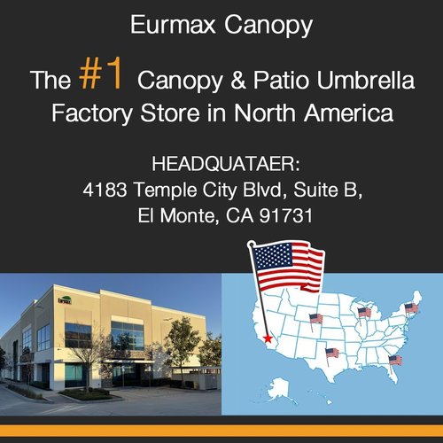 Eurmax USA Heavy-Duty Trampoline Stakes | 4-Pack Outdoor Tent Anchor Kit with Straps - Silver