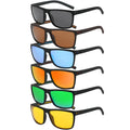 Viwnrxta 6 Pcs Polarized Sunglasses Men Women, Lightweight Classic Sport with UV Protection for Fishing Driving Golf Running Cycling (Style A)