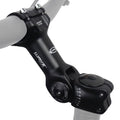 BSSOK Wake Bike stem 25.4 31.8 0-60 Degree 90mm 110mm 130mm，Bike Adjustable stem for Mountain Bike, Road Bike, MTB, BMX, Cycling